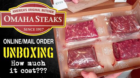 omaha steaks online ordering.